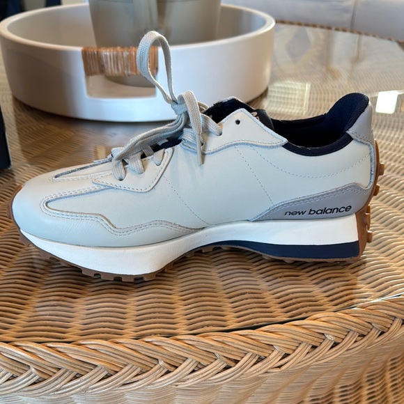 New Balance x Figs White and Navy Athletic Sneakers - Picture 5 of 5